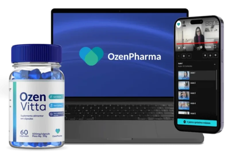 App OzenVitta mockup